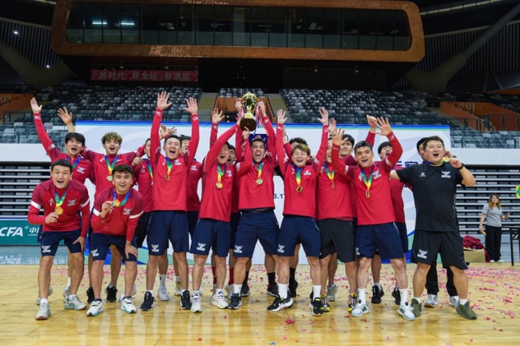 寧夏平羅恒利2-1杭州臨平吳越錢唐，首奪全國五人制錦標賽冠軍