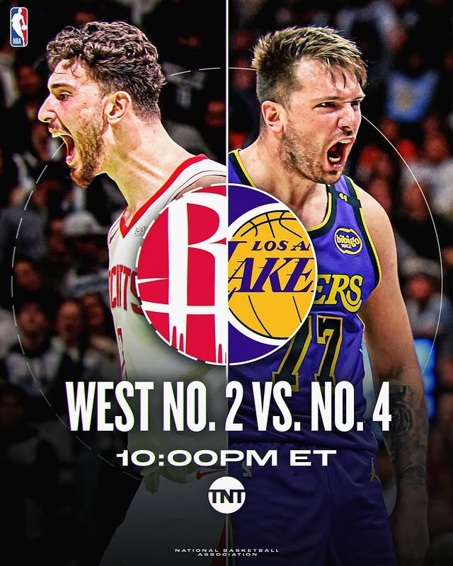 狂野西部焦點大戰(zhàn)！NBA官方發(fā)布火湖大戰(zhàn)海報：申京VS東契奇