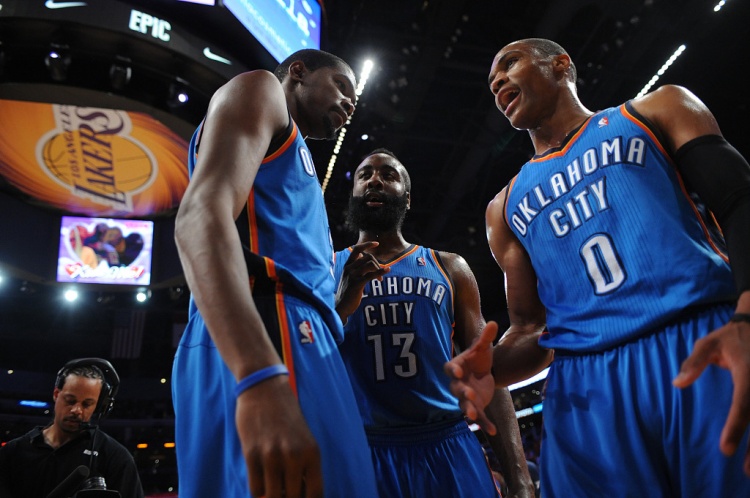 雷霆三少得分全部進入歷史前20！他們是NBA歷史最大的如果嗎？